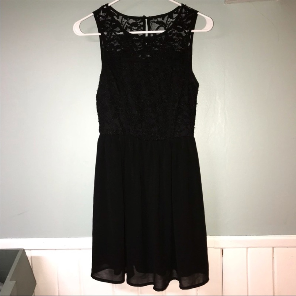 Black Lace Dress